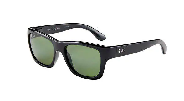 Ray-Ban RB4194 Black Green Polarized Sunglasses