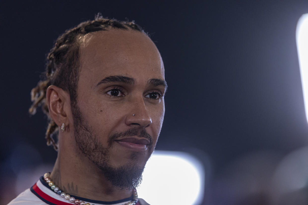 Lewis Hamilton of Great Britain and Mercedes will be moving to Ferrari next