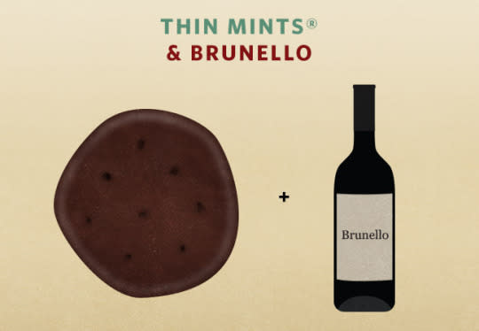 Thin Mints + Brunello