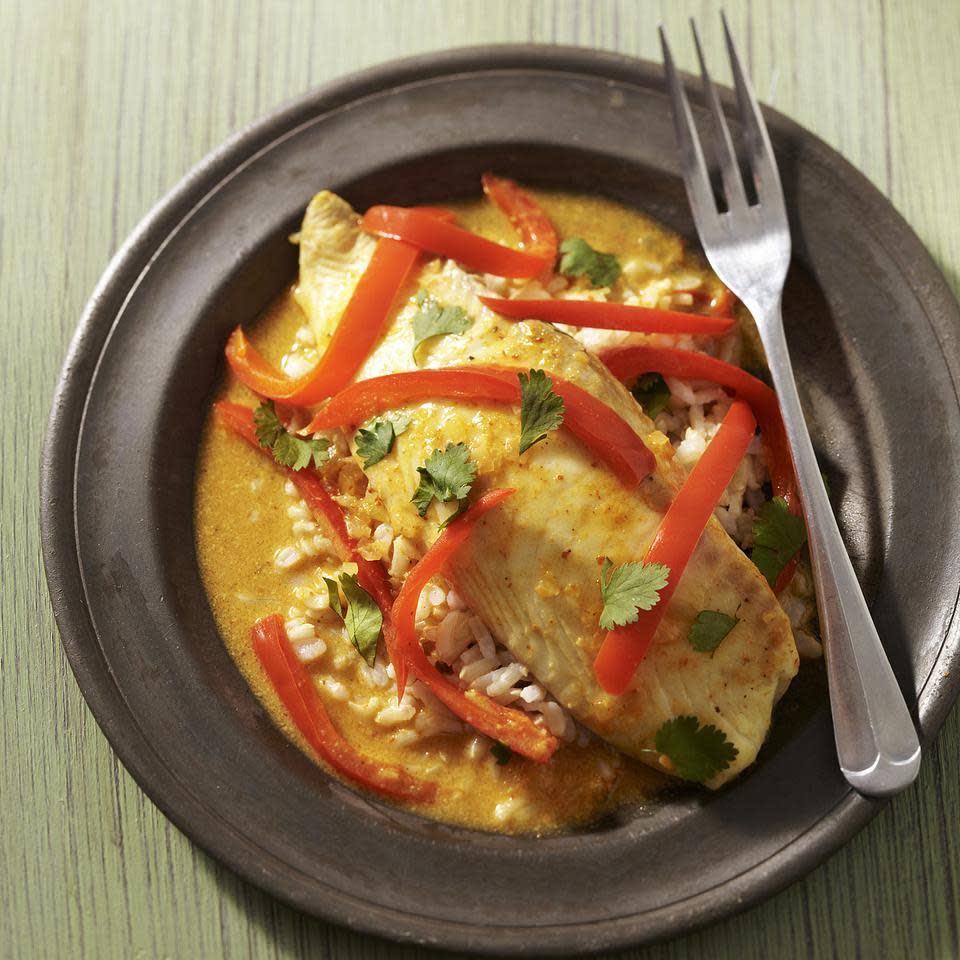 Baked Tilapia Curry