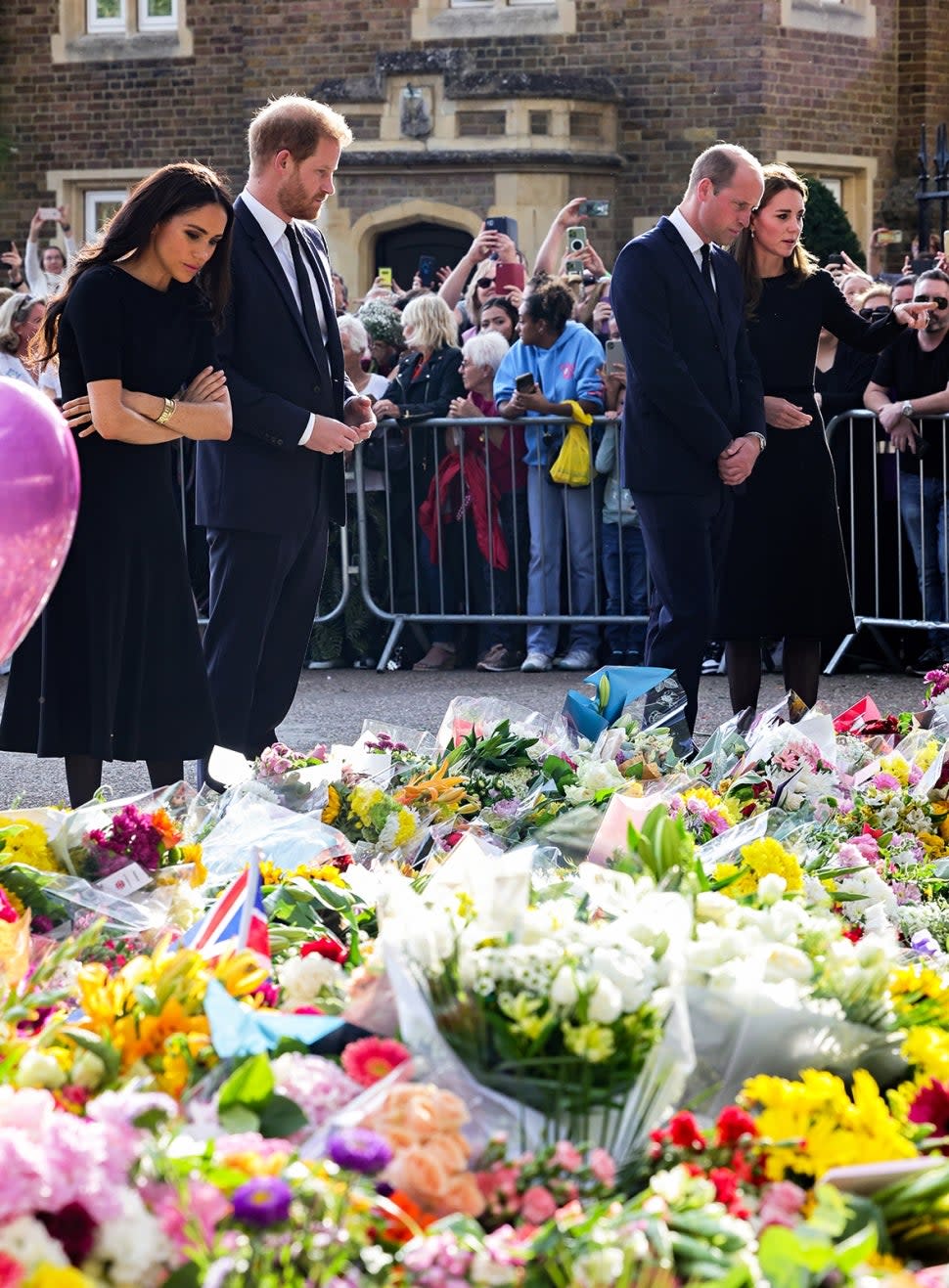 Prince William, Kate Middleton, Prince Harry and Meghan Markle