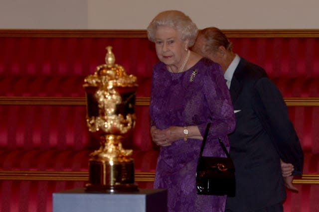 Rugby World Cup reception at Buckingham Palace