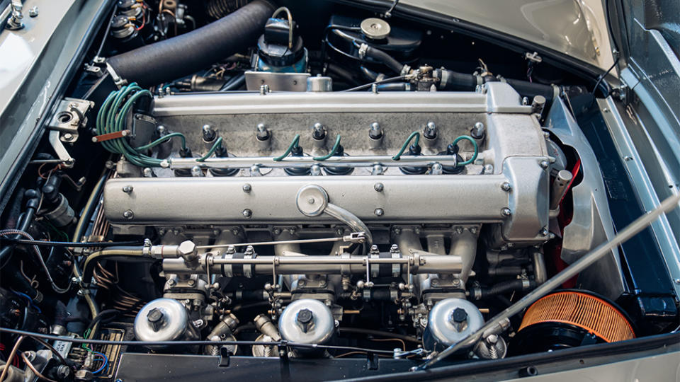 Sean Connery's 1964 Aston Martin DB5's straight-six engine