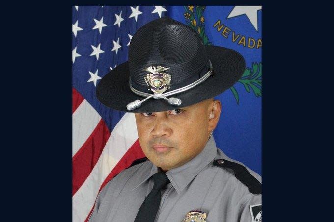 Nevada State Trooper Alberto Felix died as the result of a hit-and-run accident on Thursday. Photo courtesy of Nevada State Police