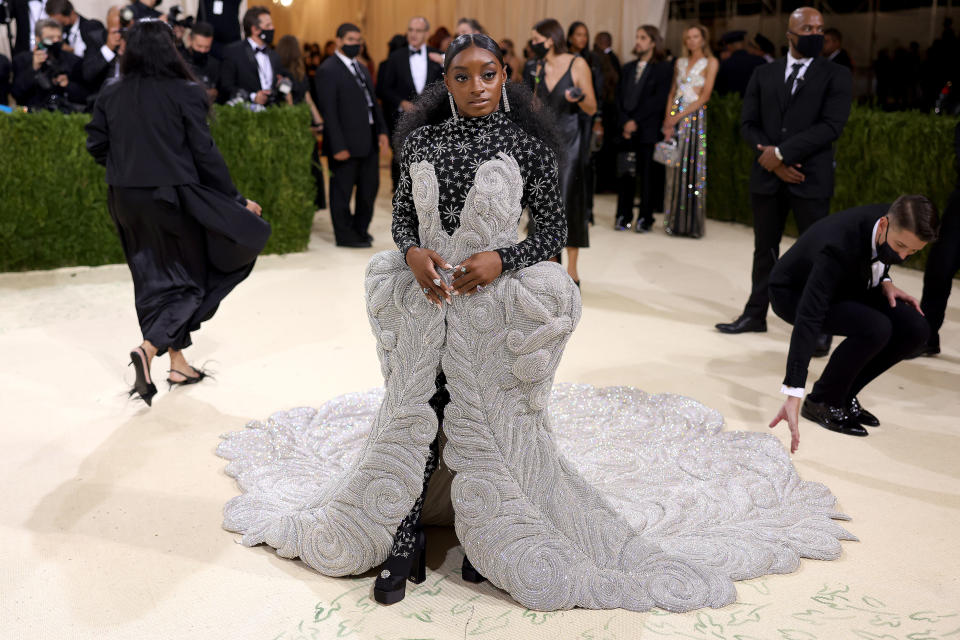 Simone Biles 2021 Met Gala  (John Shearer / WireImage)