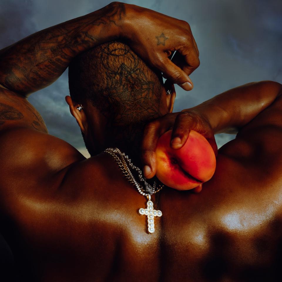 Usher's new album "Coming Home," out now, honors his hometown of Atlanta and his roots as a master of R&B in its tracklist and its cheeky, peachy cover art.