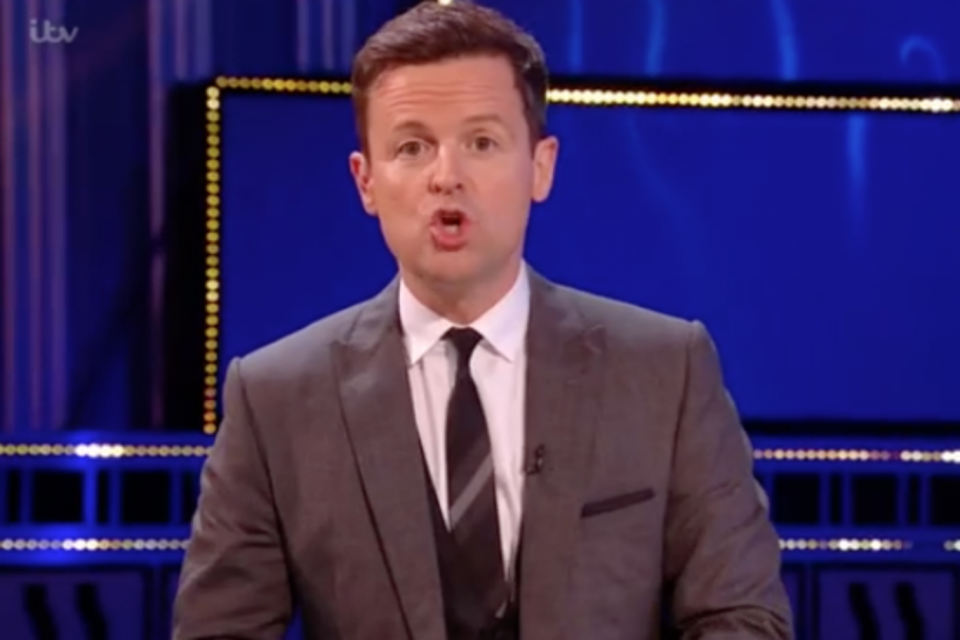 Dec has done a stint of solo presenting (ITV)