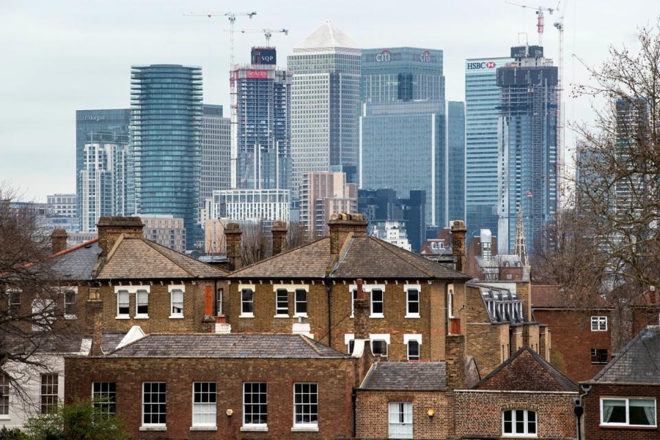 Paler-coloured roofs could save lives in hot summers in London, researchers have said (Victoria Jones/PA) (PA Archive)