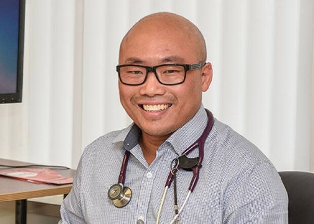 Dr. Alexander Wong is an infectious diseases doctor at Regina General Hospital. (Submitted by Alexander Wong/Saskatchewan Health Authority - image credit)