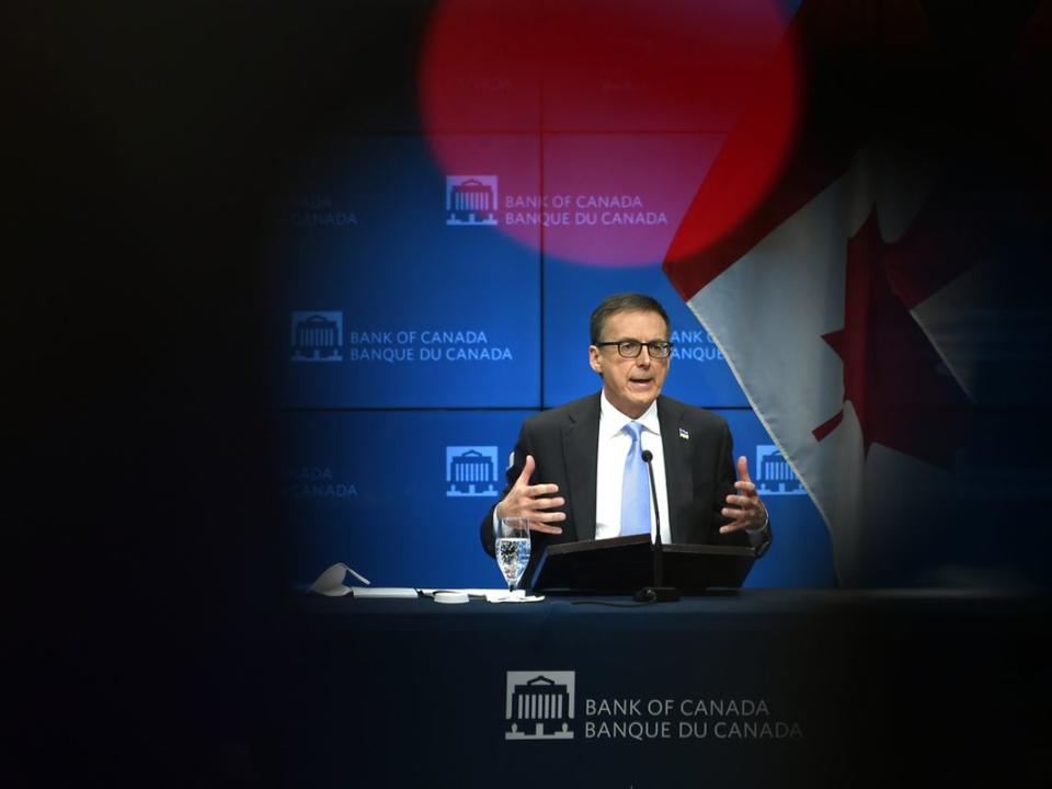 Bank Of Canada Governor Tiff Macklem Holds News Conference