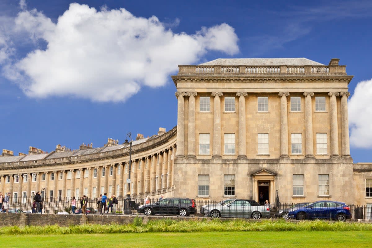 The Ton’s most flamboyant family live at Bath’s famed No. 1 Royal Crescent (Getty Images)