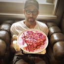 <p>Let’s hope Blake Lively doesn’t have much of a sweet tooth. “Baked this cake for my wife,” the <em>Deadpool</em> star captioned this photo of a pretty pink masterpiece. The catch? “The icing is glue, ‘cause I’m not a scientist,” he quipped. (Photo: <a rel="nofollow noopener" href="https://www.instagram.com/p/BfMG_FTlzHD/?taken-by=vancityreynolds" target="_blank" data-ylk="slk:Ryan Reynolds via Instagram;elm:context_link;itc:0;sec:content-canvas" class="link ">Ryan Reynolds via Instagram</a>) </p>