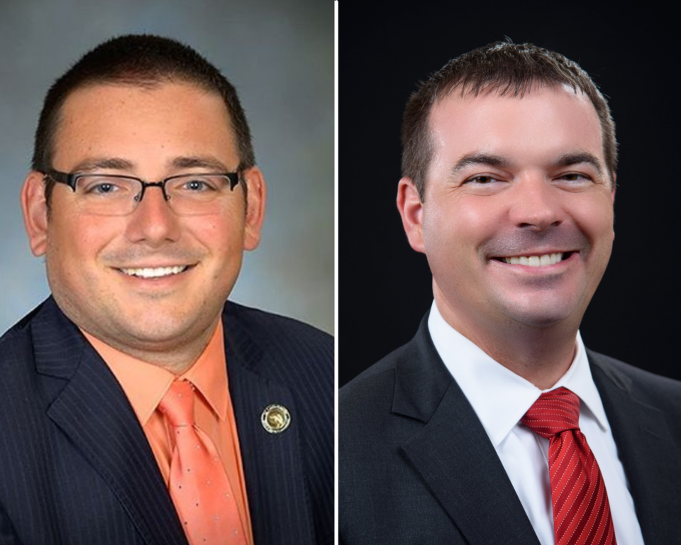 Anthony Bonna (left) and Travis Walker are headed to a Dec. 7 runoff for the Port St. Lucie District 3 City Council seat.