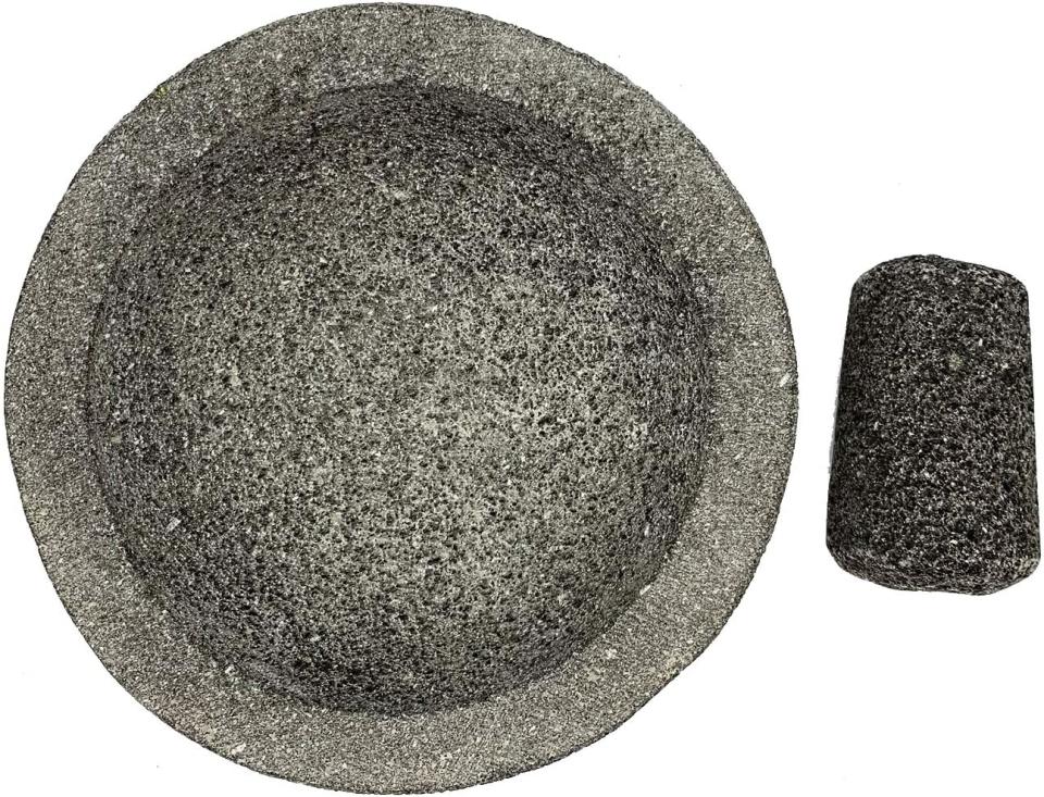 Verve Culture Molcajete in Basket