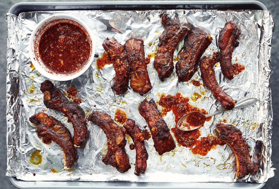 Chrissy Teigen's Thai Soy-Garlic Fried Ribs