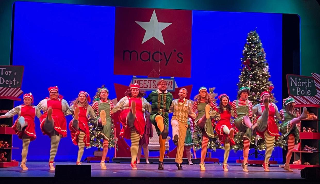 Thalian Association's production of "Elf: The Musical" runs through Dec. 17 at Thalian Hall.