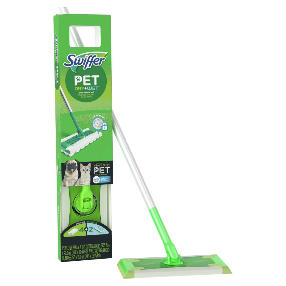 2) Swiffer Sweeper Pet 2-in-1 Floor Cleaner