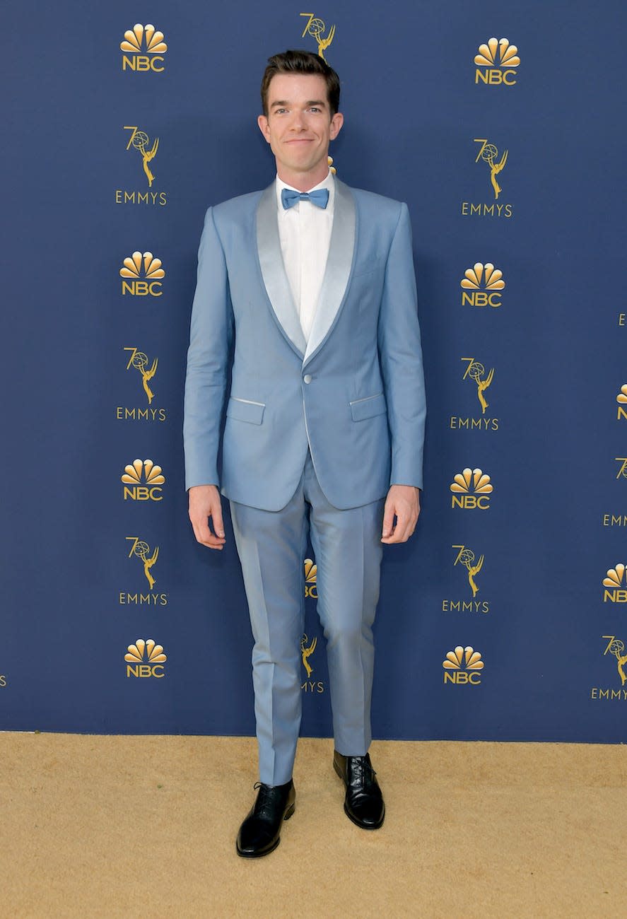 John Mulaney 2018 emmy awards outfit