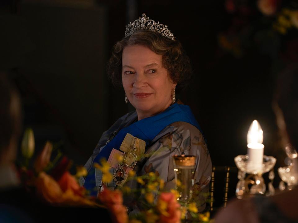 queen mother the crown season three