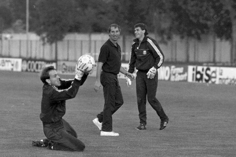 Fabián Cancelarich fue el tercer arquero que viajó al Mundial '90