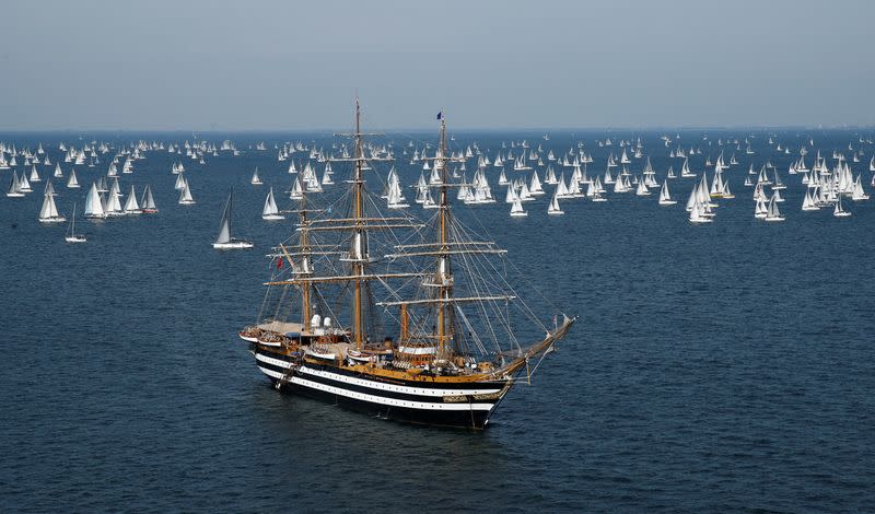 FILE PHOTO: The Barcolana, the largest sailing regatta in the world