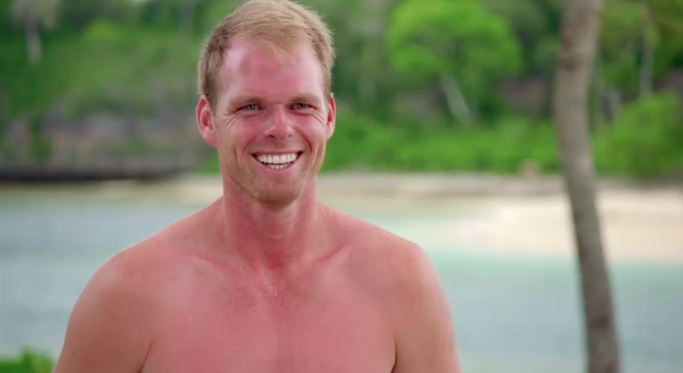 Jarrod Woodgate has revealed why his face was so red on Bachelor In Paradise. Source: Ten