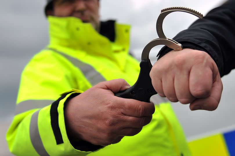 Officers were shown a video of a man helping his friend get out of handcuffs