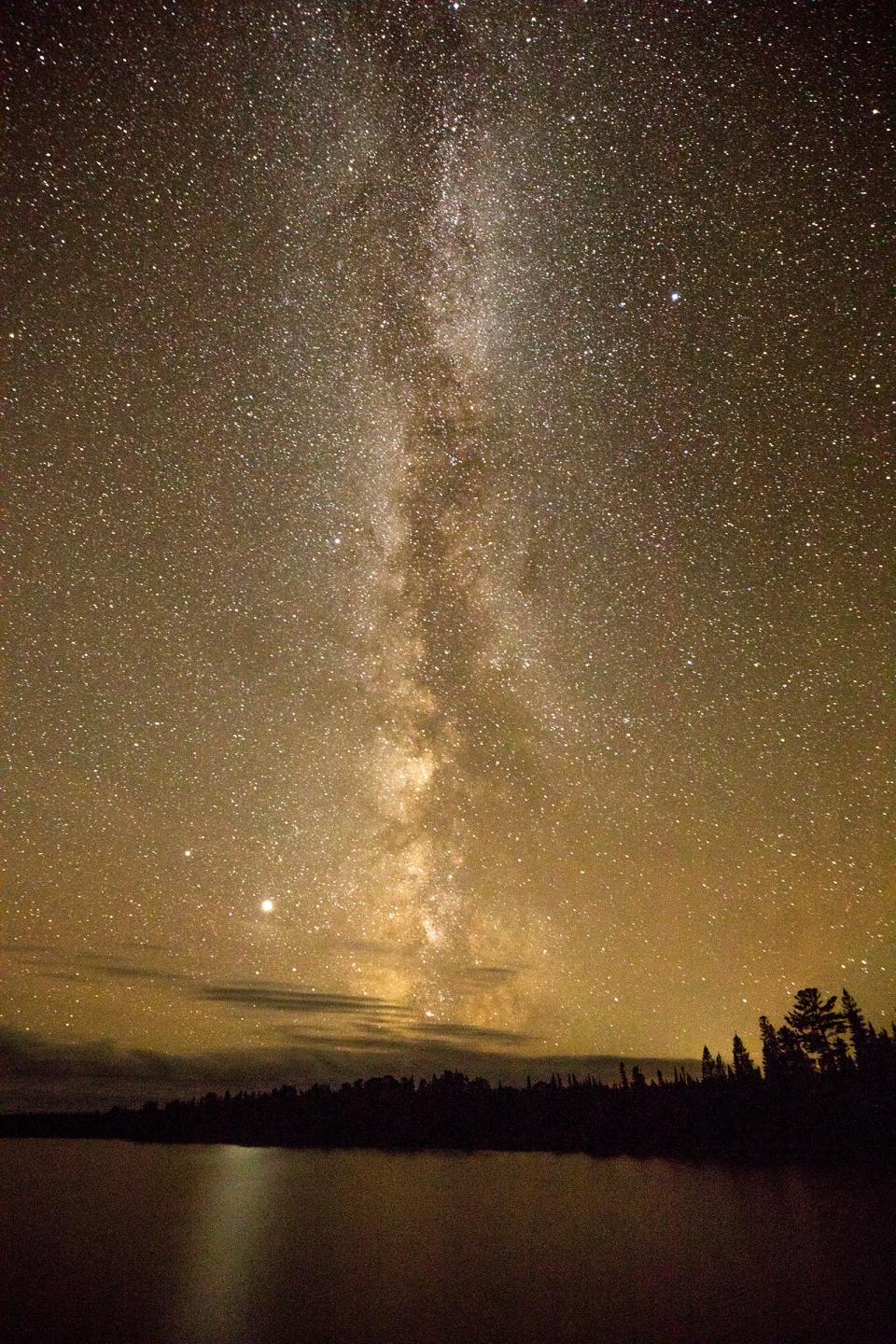 Keweenaw Mountain Lodge staffer Chris Guibert's photo from the Lake Superior shoreline in Copper Harbor shows one of many vistas that prompted lodge owner John Mueller to seek official recognition for the area as a dark sky park. The designation was officially awarded on June 6.