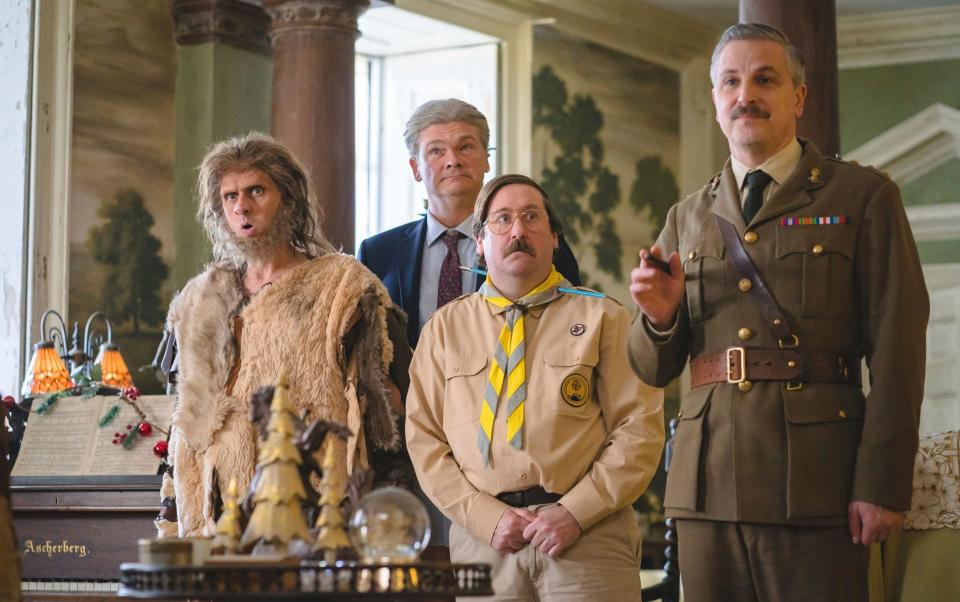 Larry Rickard, Simon Farnaby, Jim Howick and Ben Willbond in Ghosts