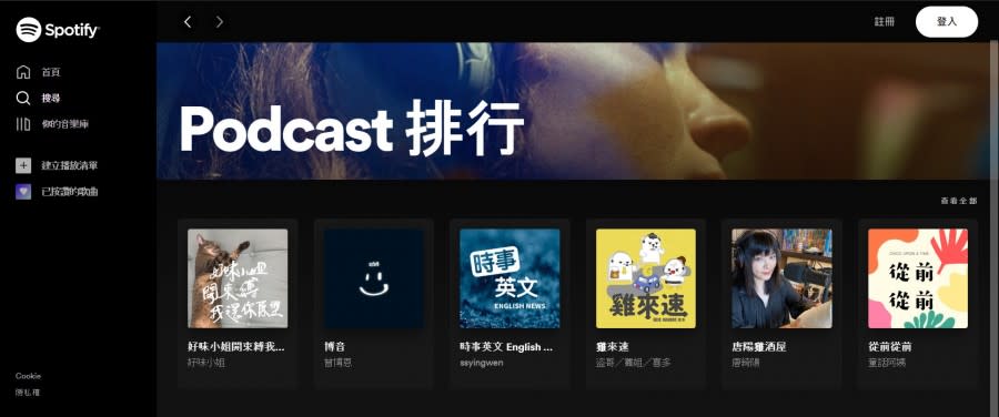 Spotify Podcasst 圖/Spotify官網