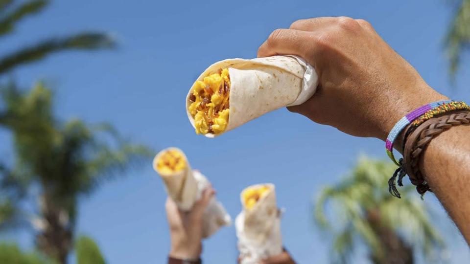 Taco Bell Cheesy Burrito