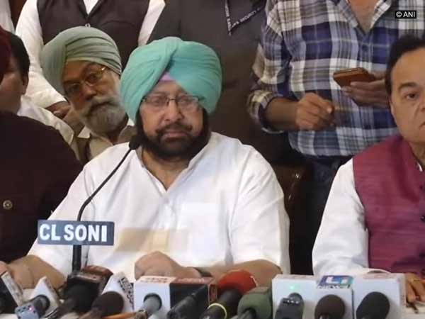 Punjab CM, Captain Amrinder Singh (file photo)