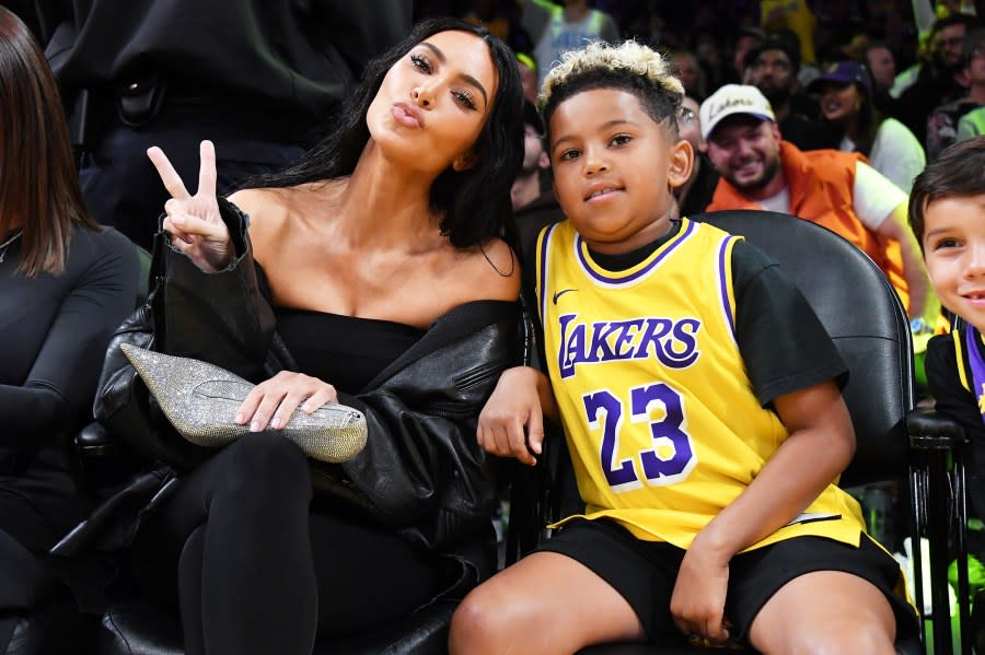 Kim Kardashian Gifted Custom Mom Easter Egg from Son Saint