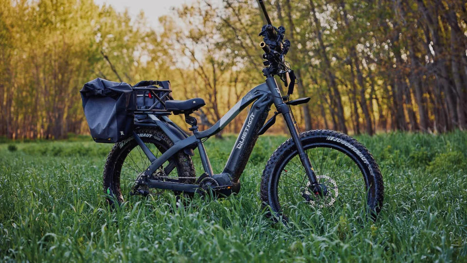 This tricked-out bike is ready for hunting, fishing or any backcountry adventure.<p>QuietKat</p>