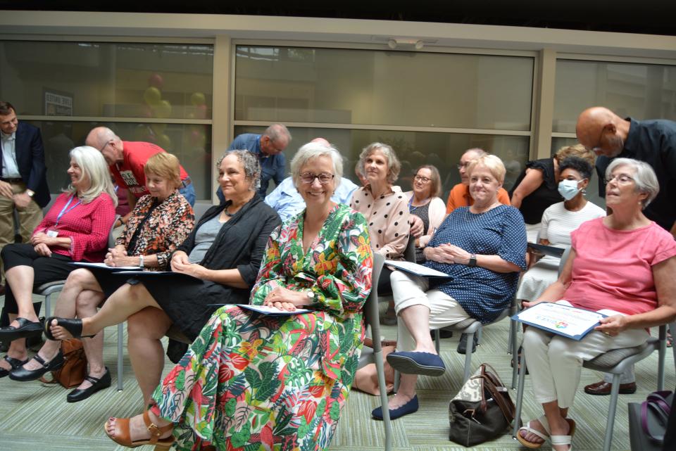 Heart of Missouri United Way Give 5 program graduates received special certificates Thursday in a ceremony at Missouri Employers Mutual. The group of 16 went through a program in which they were matched with local service agencies where they will volunteer at least five hours per month.