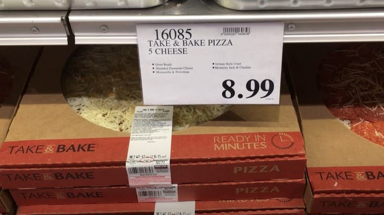 Costco Take and Bake Pizza