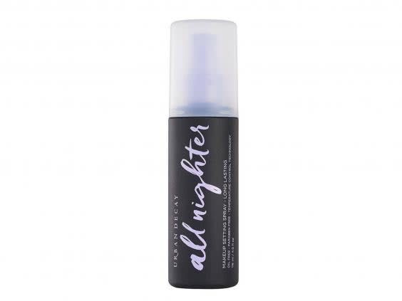 A quick spritz of this setting spray will keep your makeup in place all-day (Look Fantastic)