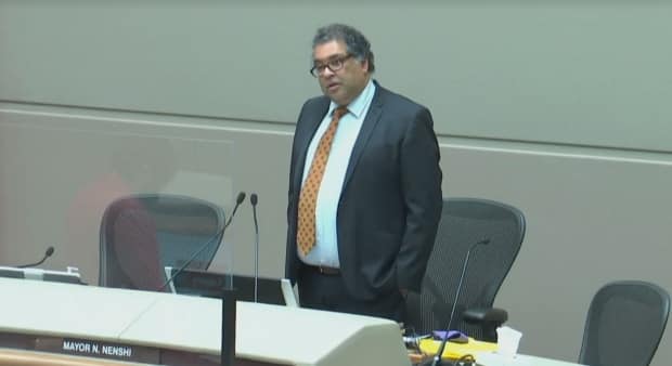 Mayor Naheed Nenshi is calling on the CBE and Calgary Catholic School District to change the names of Langevin School and Bishop Grandin School at their next board meetings. 