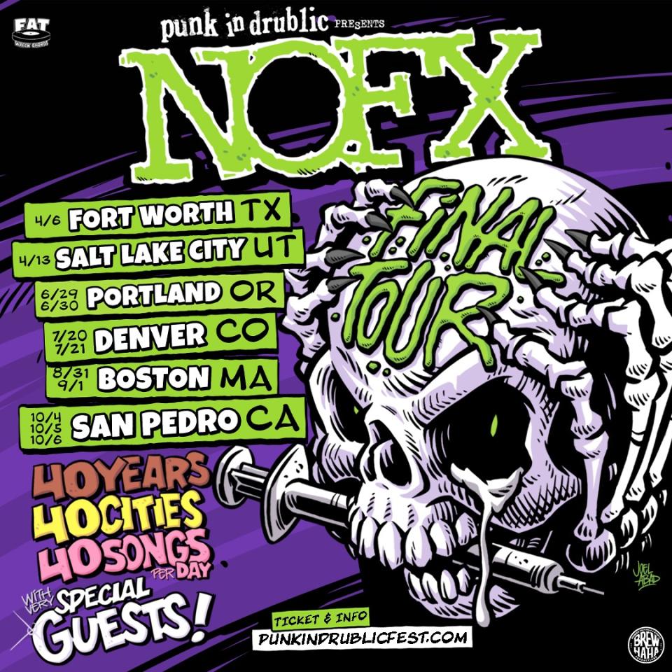 NOFX Announce 2024 North American Tour, Including Final Shows Ever