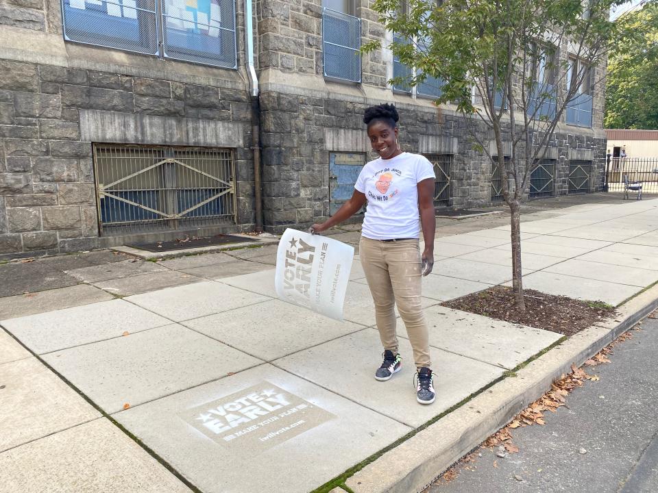 Activists have encouraged people to vote early to help ease strains on election dayRichard Hall / The Independent