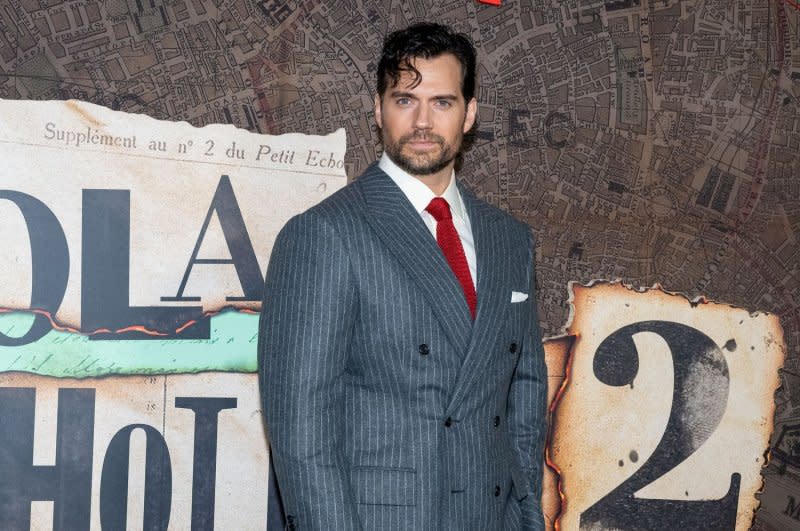 Henry Cavill stars in "Argylle," a new film based on the upcoming Elly Conway novel. File Photo by Gabriele Holtermann/UPI