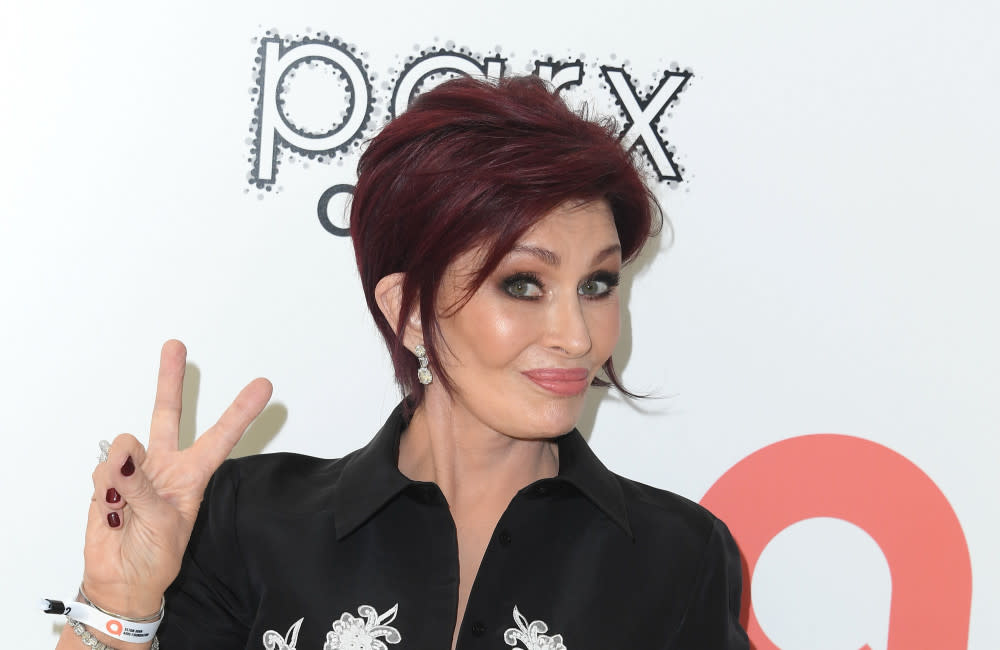 Sharon Osbourne was too petrified to look her future husband Ozzy Osbourne in the eyes when they first met credit:Bang Showbiz