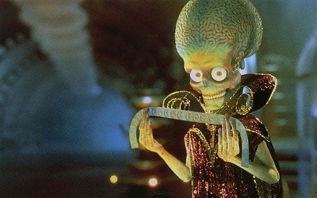 Aliens were used as an excuse by one person for failing to complete their tax return on time - www.Alamy.com