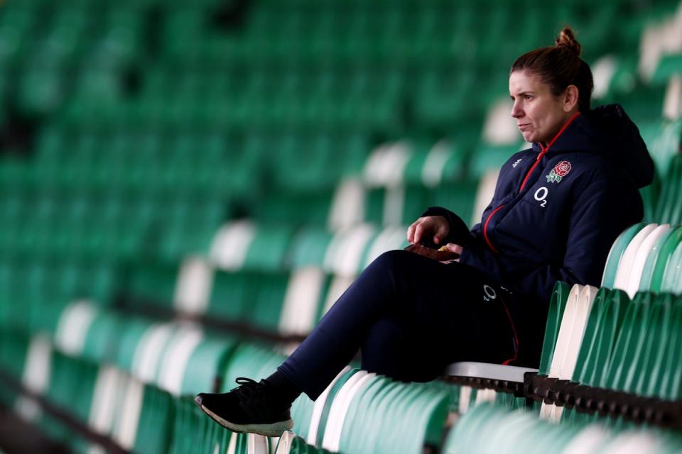 Sarah Hunter has overseen England’s defence over the last year  (Getty Images)