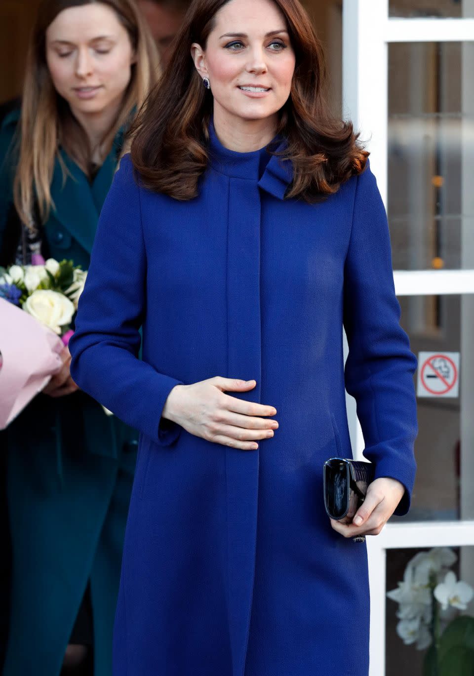 Kate is due to give birth in April 2018. Source: Getty