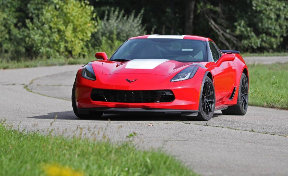 2017 Chevrolet Corvette Grand Sport (tie) — 136 ft