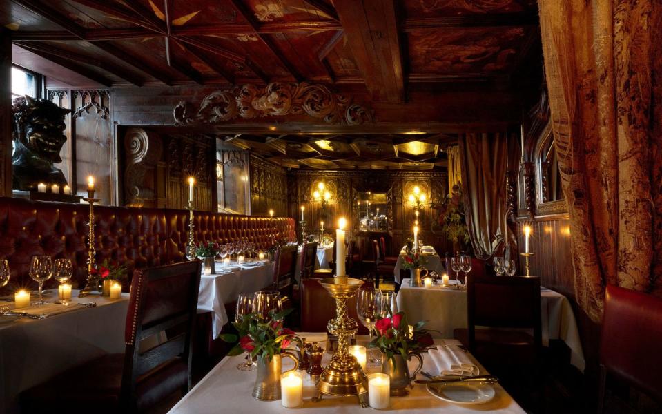 <p>This unusual hotel near the castle in Edinburgh is over the top in the best possible way, with painted ceilings, original oak-panelling and vivid leather seats just some of the opulent design details. The 16th-century merchant’s manor is also full of velvet, brocade, tapestries and antique candlesticks.</p><p>Other quirky touches include four-poster beds (with elaborate drapes, of course) and bateau bath tubs. The baroque dining room is undoubtedly the star of the show – for the food, as well as the decor.</p><p><a class="link " href="https://www.goodhousekeepingholidays.com/offers/edinburgh-the-witchery-hotel" rel="nofollow noopener" target="_blank" data-ylk="slk:READ OUR REVIEW AND BOOK">READ OUR REVIEW AND BOOK</a></p><p><a class="link " href="https://www.booking.com/hotel/gb/the-witchery-by-the-castle.en-gb.html?aid=1922306&label=unusual-hotels-uk" rel="nofollow noopener" target="_blank" data-ylk="slk:BOOK NOW">BOOK NOW</a></p>