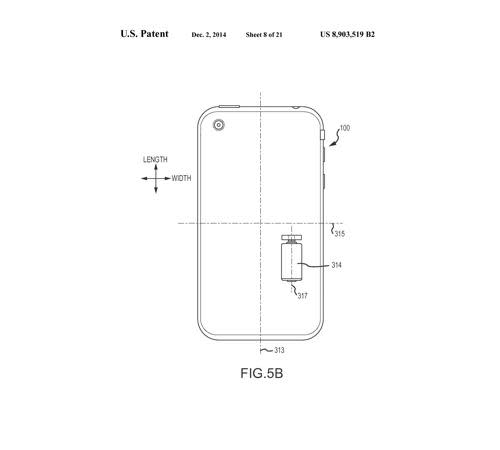 Apple iPhone patent drawing