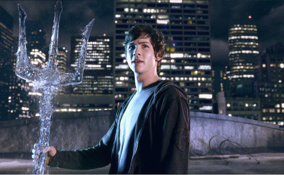 Logan Lerman played Percy Jackson in the films (Moviestore/Shutterstock)