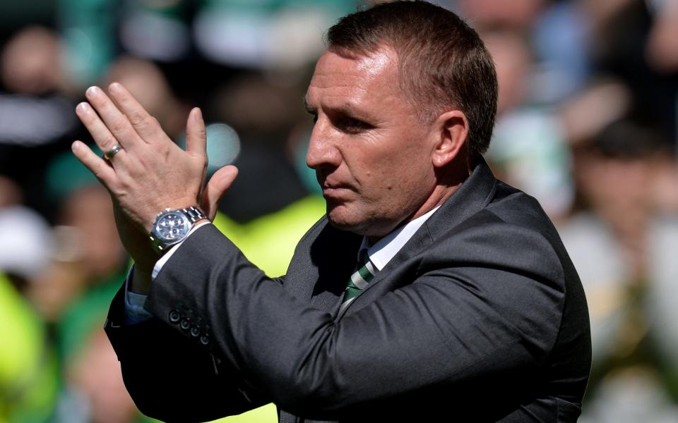 Celtic and Brendan Rodgers have an unprecedented double treble in their sights at Hampden Park against Motherwell on Saturday - Getty Images Europe